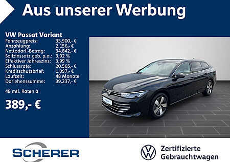 VW Passat Variant 2.0 TDI Business DSG *neues Modell* Sitzheizung/AHK/360° Kamera/LED uvm.