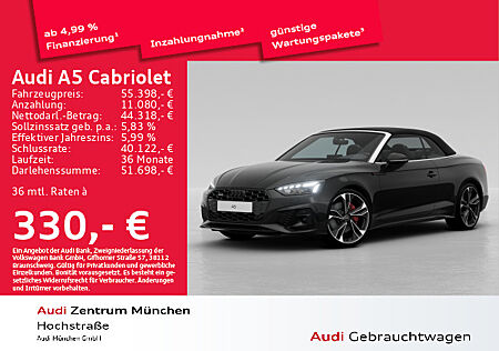 Audi A5 Cabriolet S line 45 TFSI qu. S tronic