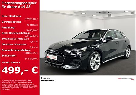 Audi A3 Sportback 35 TDI S-tronic MATRIX PAN SONOS MMI S line