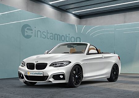 BMW 220 i Cabrio, M-Sport, LED, Navi, Leder, Park-Ass, HiFi, uvm.