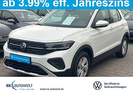 VW T-Cross 1.0 TSI Neues Modell digitales Cockpit LED ACC Navi Vorbereit Apple CarPlay Android Auto