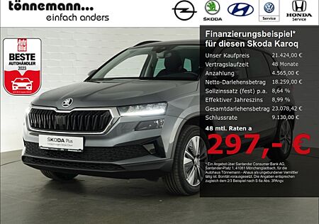 Skoda Karoq AMBITION TDI+LED+NAVI+PARKPILOT+SITZ-/LENKRADHEIZUNG+KESSY+VIRTUAL COCKPIT+ALUFELGEN