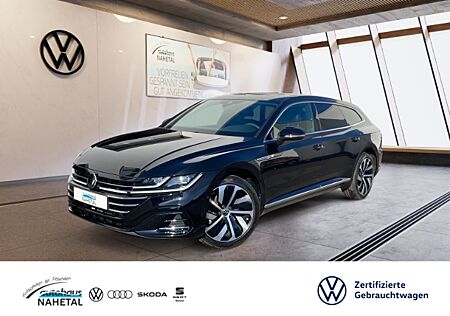 VW Arteon SHOOTING BRAKE R-LINE 2.0 TDI 19'' NAVI AHK IQ LIGHT AREA VIEW PANO APP CONNECT SHZ V+H