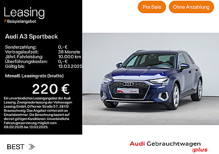 Audi A3 Sportback 30 TFSI Advanced NAVI*PDC*18ZOLL