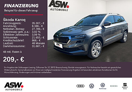 Skoda Karoq Selection 1,5TSI 150PS DSG MFL Kamera PDC