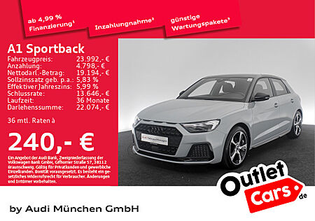 Audi A1 Sportback 35 TFSI S tronic advanced B&O/Navi+/LED