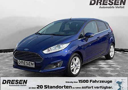 Ford Fiesta Titanium Navi SHZ Rückfahrkam. Tel.-Vorb. PDCv+h Ambiente Beleuchtung Notbremsass.