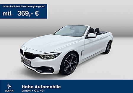 BMW 420i Sptr Cabrio LED Navi H&K head-up Lenkradh Cam