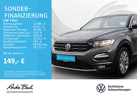 VW T-Roc 1.5 TSI "Sport" DSG Navi Sitzheizung ACC EPH