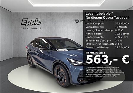 Cupra Tavascan VZ 4Drive 250 kW (340 PS) 77 kWh Navi HeadUpDisplay TopViewKamera