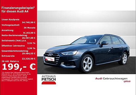 Audi A4 Avant 35 TDI advanced LED NAVI ACC Sitzhzg