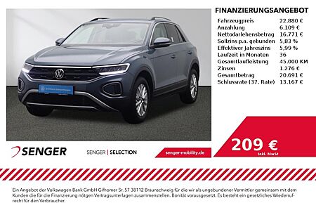 VW T-Roc Life 1.0 TSI Navi CarPlay LED Sitzheizung