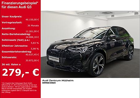 Audi Q3 35 TFSI S linePanorama Navi digitales Cockpit Soundsystem LED Blendfreies Fernl. AD