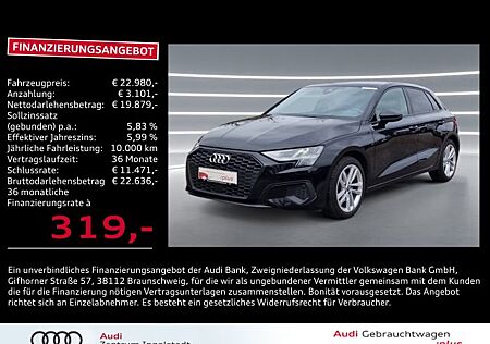 Audi A3 Sportback 35 TDI S tronic NAVI AHK virtual