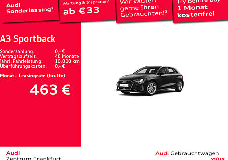 Audi A3 Sportback 35 TDI S tronic S line Navi Tempomat VC DAB