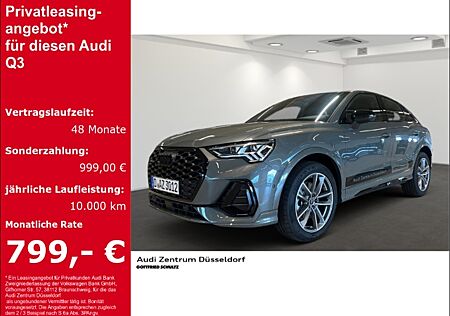 Audi Q3 SPORTBACK S LINE 40 TDI QUATTRO Allrad AHK digitales Cockpit Soundsystem LED ACC GESCHÄFTSFAHRZEUG DES HAUSES