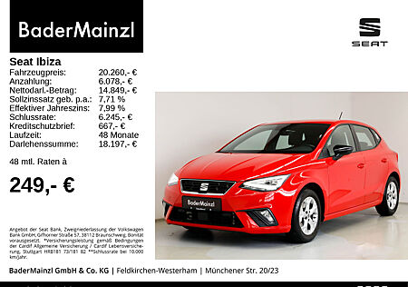 Seat Ibiza 1.0 TSI DSG FR Kam. LED Mirror Link