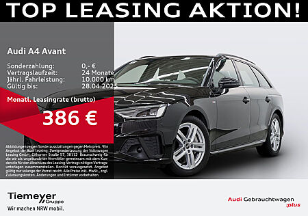 Audi A4 Avant 40 TDI Q S LINE LEDER NAVI KAMERA LM18