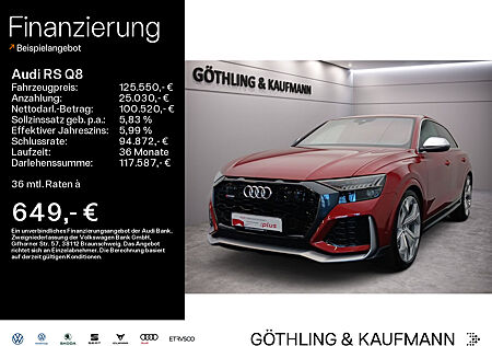 Audi RS Q8 *EUPE 184.575*B&OAd*HUD*Keramik*305 km/h*Matrix*Standh*Virtual*Navi+*Assistenz*Dynamik+*NSA*AHK*