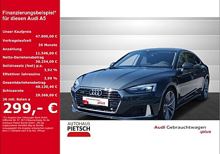 Audi A5 Sportback 40 TFSI quattro Advanced AHK ACC