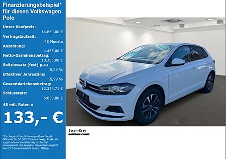 VW Polo United 1.0 TSI Sitzheizung App-Connect