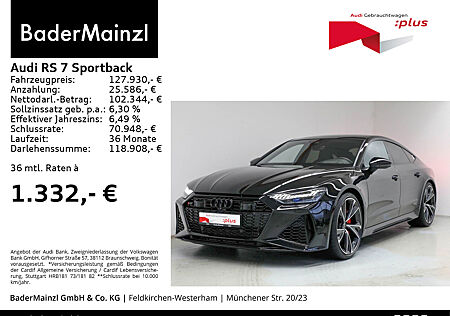 Audi RS7 RS 7 Sportback 305km/h Keramik Pano B&O RS-Abgas