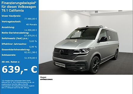 VW T6 California T6.1 California Ocean 2 0 TDI DSG Markise AHK Standhzg LED Winterräder