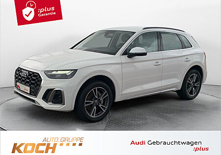 Audi Q5 55 TFSI e q. S-Tronic S-Line, LED, AHK, ACC, Navi Touch, Sportsitze, Virt.