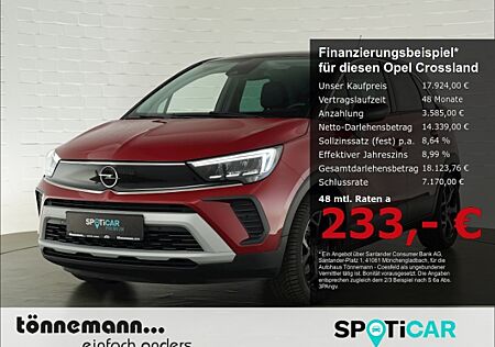 Opel Crossland ELEGANCE+LED+NAVI+RÜCKFAHRKAMERA+SITZ-/LENKRADHEIZUNG+INDUKTIONSLADEN+PARKPILOT