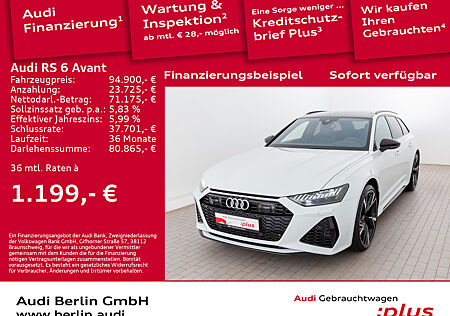 Audi RS6 RS 6 Avant 4.0 TFSI qu.tiptr. STDHZG NACHTS 360°