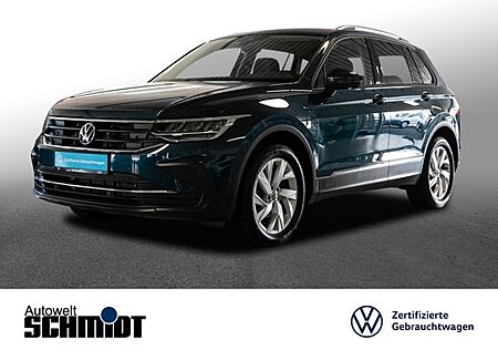 VW Tiguan 1,5 TSI DSG Active R-Kamera AHK ACC SideAssist 18Zoll Navi LED