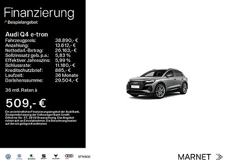 Audi Q4 e-tron Q4 50 quattro S line