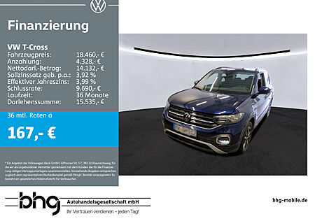 VW T-Cross 1.0 TSI Kamera App-Connect Climatronic