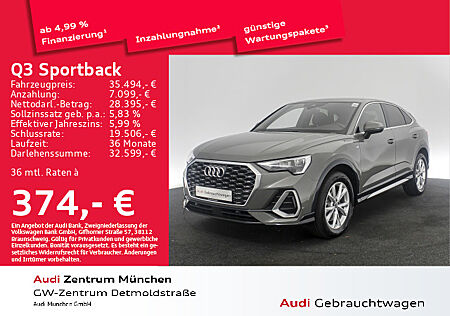 Audi Q3 Sportback 40 TFSI qu. S tronic S line Virtual/Navi+/Privacy