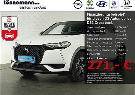 DS Automobiles DS 3 DS3 Crossback E-TENSE PERFORMANCE LINE+BLUETOOTH+RÜCKFAHRKAMERA+KLIMA