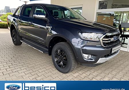 Ford Ranger Limited Doka 4x4+AHK+PDC+DAB+ACC+NAV+Xenon