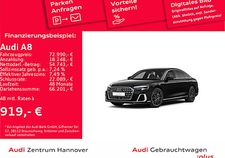 Audi A8 60 TFSIe quattro HuD Pano matrix B&O Massage