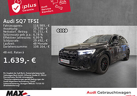 Audi SQ7 TFSI QUATT 7 SITZE +HD MATRIX+AHK+LUFT+PANO+