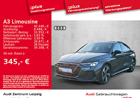 Audi A3 Limousine 35 TFSI S line *Matrix*Sonos*HuD*