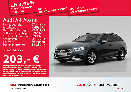 Audi A4 Avant 35 TDI S tronic advanced Virtual/LED/PDC+