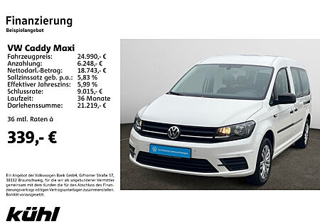 VW Caddy Maxi 1.4 TSI 7.Sitzer Conceptline Klima, Heckflügeltüren