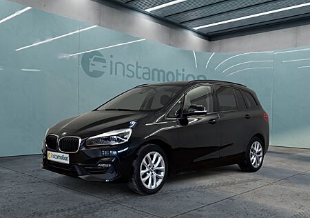 BMW 2er 218 Gran Tourer Sport Line 7-Sitzer AUTOMATIK NAV LED AHK EL. HECKKLAPPE SHZ TEMPOMAT ALU PDC VO+HI