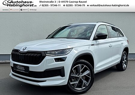 Skoda Kodiaq 2.0 TSI DSG 4x4 Sportline- 7 Sitzer Matrix Kamera Navi Climatr. Smart Link