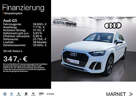 Audi Q5 50 TFSI e S line quattro*Navi*LED*Alu*PDC*Virtual Cockkpit*Kamera*Sitzheizung