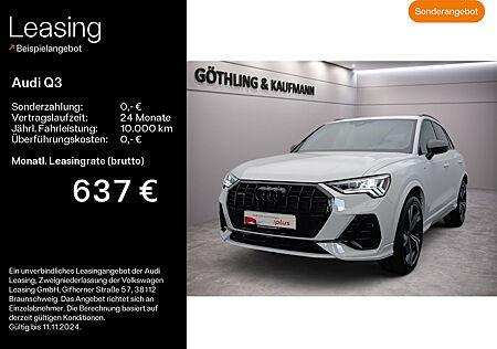 Audi Q3 40 TFSI qu 2x S line S tro*Sonos*Pano*Standh*Matrix*Virtual*Navi+*Assistenz*Optik*AHK*