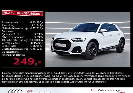 Audi A1 allstreet 25 TFSI S line LED NAVI Optik-schw.