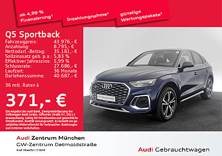 Audi Q5 Sportback 45 TFSI qu. S tronic S line Kamera/Virtual+/Assistenz