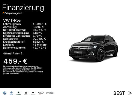 VW T-Roc R-Line 1.5 l TSI 150 PS DSG Navi,Klima,PDC,SHZ