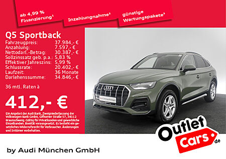 Audi Q5 Sportback 50 TFSI e qu. S tronic advanced AHK/Virtual/Kamera/Privacy/PDC+