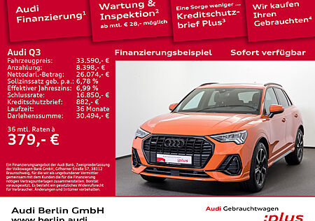 Audi Q3 S line 40 TFSI qu.S tr. NAVI PANO SIDE MATRIX